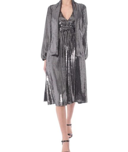V-NECK DRESS